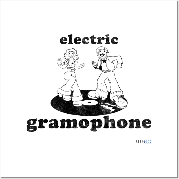 Electric Gramophone! Wall Art by Retro302